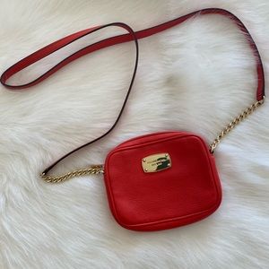 Michael Kors coral crossbody